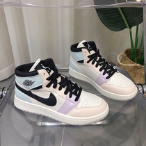 Solima high-top leather board shoes female ins tide net red autumn new Korean version of all-match flat-bottomed casual sports shoes