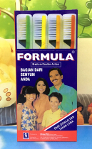 12-pack Formula West German Beauty toothbrush is really a family with a large brush head hard and medium hair