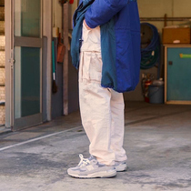 The new French commercial version of the US military BDU grid cotton trousers Big red one Off White