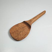 Spoon one eight miscellaneous domestic products smog Mountain wooden rice spoon wooden shovel black walnut teak two handmade