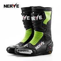 Germany NERVE new motorcycle boots NV003 road racing riding boots competition rider cross-country shoes