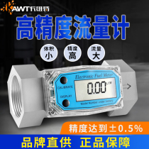 Cavite turbine flowmeter diesel gasoline methanol coal oil water electronic digital display liquid meter meter