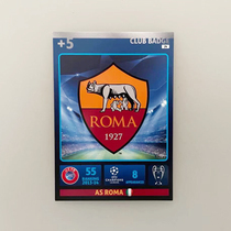 Panini 14-15 UEFA Champions League game version star card (team badge card) Roma 024