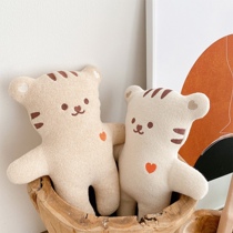 LK | Korea Dottobot Baby Appeasement Sleeping Doll Cute Tiger Baby Organic Cotton Paparazzi Toy