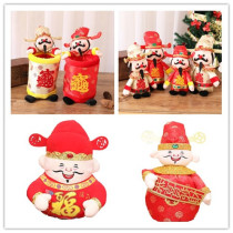 Spring Festival decorations New Years Eve Gongsai Gongsai Buyi Festive Clothing Shop Mall Hotel Scene Arrangement Props