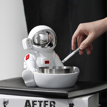 Cosmonaut Ashtray Covered Anti-Fly Ash Creative Personality Trends Home Living Room Decoration Pendulum High Level Sensations