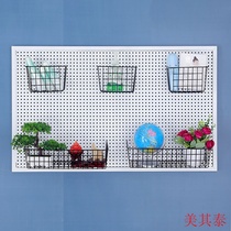 Cave board shelf Wall mobile phone accessories display rack multifunctional thousand-hole plate shelf hardware tool board trim rack
