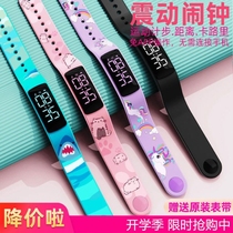 Alarm clock vibration silent dormitory students watch silent vibration bracelet electronic watch lazy people get up and wake up artifact