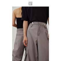 COLN this waist folding design loose trousers look good is true but it is also true to wear leg length