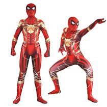 New Red Steel Spider-Man One Body Tight cosplay Role Playing Set Fever Edition 3 Clothing zentai