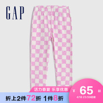 (Blena) Gap female toddler cute knit long pants 828512 spring 2022 new childrens dress underpants