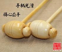 Wooden massage hammer mahogany hammer foot beat silicone rubber fitness hammer back beat Meridian small hammer Mallet