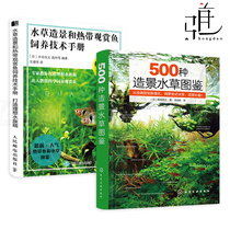 2 volumes of water grass building scenery and tropical ornamental fish rearing techniques Manual 500 Scape Water Grass Plot Discernie Water Grass Cultivation and aquarium View Book Fish Tank Water Bottle Bowl Maintenance Method Fish water