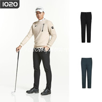 Korean MASTER BUNNY golf suit pants 21 winter men goose down embossed warm down trousers