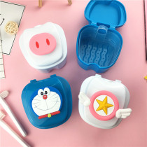 Household immersion holder storage box braces box braces box invisible teeth transparent dental appliance cleaning