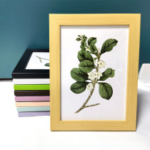 New flat plate minimal photo frame frame hanging wall creative retro frame presents