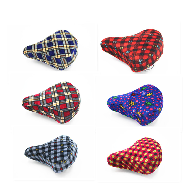 fluffy bike seat cover