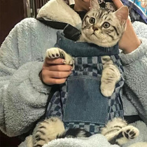 Cat Bag Out of portable Twin Shoulders Large Capacity Pet Backpack Beauty short Puppet Cat Bag Teddy Snownery Dog Bag Out