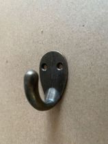 36mm mm length green bronze coat hook single hook simple antique zinc alloy retro coat hook hook