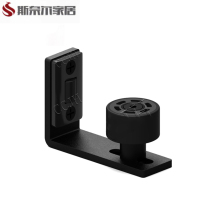 Household barn door swing stop rail door barn door swing stop door resistance sliding door locator door block handle door
