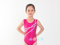  Childrens gymnastics performance clothes Childrens gymnastics clothes Competitive gymnastics clothes Happy gymnastics number small and half size