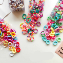 Childrens hair accessories cute girl seamless hair rope high elasticity does not hurt hair Hairband tie hair rubber band headgear headdress