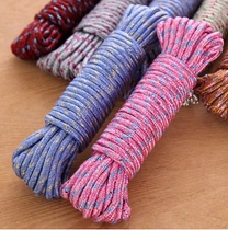 Outdoor nylon clothesline thick basking quilt wholesale hanging clothes hanging clothes rope wind non-slip clothesline hanging rope