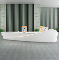 Creative Alien Painting Company Front Desk Reception Desk Modern Simple Beauty Ballroom Welcome Desk