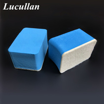 (small number) car beauty glass oil film hand throwing sponge block goat felt oil film removing grinding hand grinding block