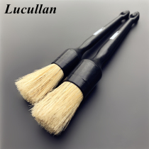 New car beauty details brush round head bristle brush air conditioning outlet gap brush interior cleaning brush