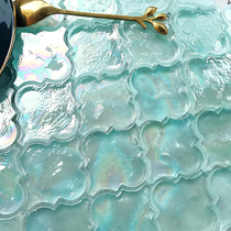  Symphony lanterns glass mosaic tiles TV background wall bathroom wall stickers KTV