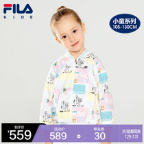 FILA KIDS x Pepe Shimada FILA KIDS Woven Jacket 2021 Spring Girls Childrens Top