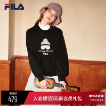 FILA FILA Official Women's Turtleneck 2021 Winter New Fashion Casual Candy-colored Knitted Pullover
