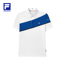 FILA ATHLETICS FILA Mens Short Sleeve Polo Shirt 2021 Fall New Fashion Sport