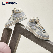 FILA FUSION FLOW FLOWN couple basketball shoes 2022 men shoes and women shoes high gang sneakers casual shoes