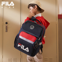  FILA KIDS FILA childrens backpack 2021 autumn new student boys and girls large capacity school bag