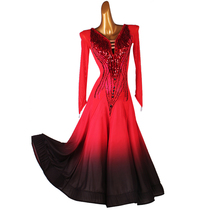 New product Modern dance dress match dress dew friendly dance national dance big swing dress waltz dance dress