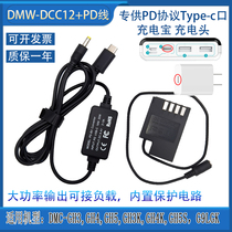 PD TYPE-C applicable DCC12 Panasonic DMC-GH4 GH5 GH3 G9 to treasure BLF19E battery box