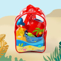 Hape enjoy beach toy set 2-4 years old baby kettle shovel and bucket play sand digging sand model set