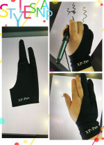 WACOM tablet hand drawing board computer drawing board special screen two finger anti-fouling anti-sweat writing gloves