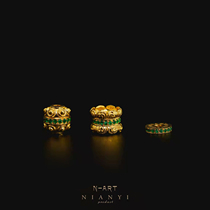 (Amnesia NIANYI) Supreme version-the monumental classic Golden Zum mother green accessories series