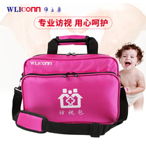 Maternal visit package newborn postpartum visit package medical community maternal and child follow-up package baby bag large size