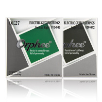 Orphee QE series electric guitar string set set high carbon steel hexagonal alloy send another string