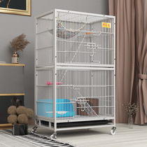 Three layers of chincho cage pet squirrel ferret cage honey grocers Dragon cat cage Flower Branch large villa extra large cat cage