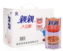Yangzhou specialty Yangzhou nutrition eight treasure porridge kiss eight treasure porridge classic flavor 360g * 12 canned ()