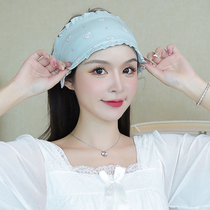 Moon headscarf summer thin postpartum pregnant women hair band windproof female Spring and Autumn Moon hat fashion maternal hat products