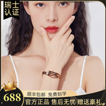 Swiss designer square bracelet watch lady waterproof and delicate tungsten steel Womens table 2021 New