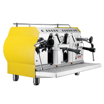  Semi-automatic double-headed coffee machine Professional rotating vane pump coffee shop set up LAFA Italian commercial automatic milk foam