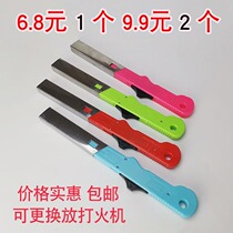 Lighter bracket ignition gun igniter fire rod kitchen gas stove lighter extended open flame non-battery
