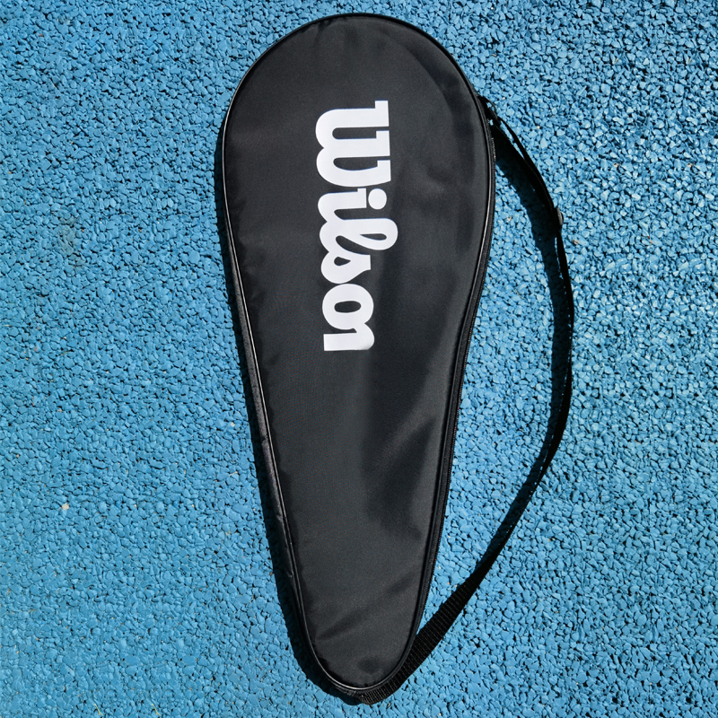 テニスラケットセット 1パック、2パックテニスラケットバッグ、ショルダーポータブルラケットバッグ、スカッシュバッグ、ポータブル耐摩耗性収納バッグ